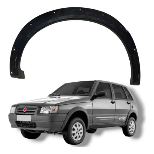 Aplique Paralama Traseiro Direito Fiat Uno Mille 2012