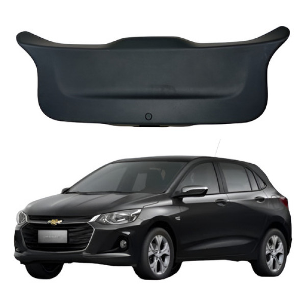 Tampão Bagagito Gm Onix Turbo 2020 A 2023 Preto