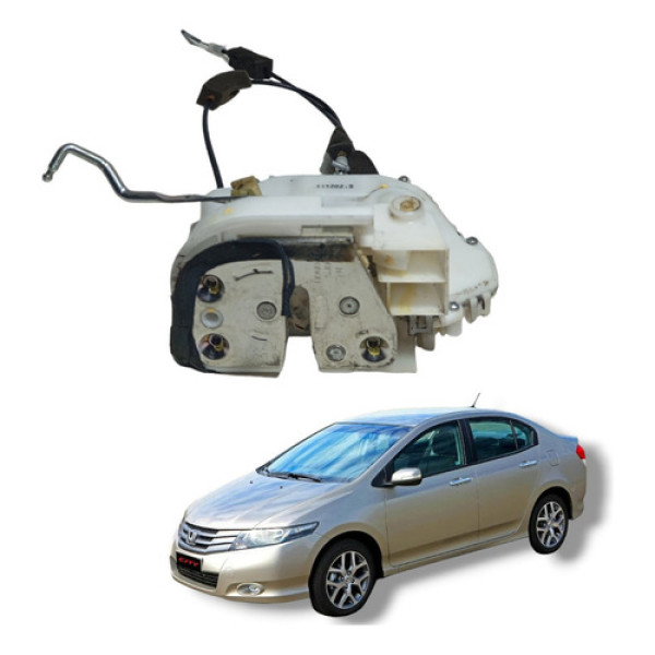 Fechadura Elétrica Traseira Direita Honda City 2009 A 2013