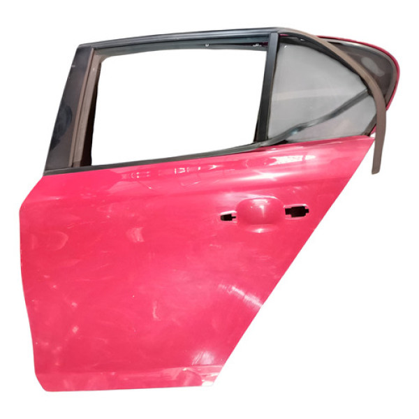 Porta Traseira Lado Esquerdo Bmw 118i 2009 Traseira Esquerdo Vermelho