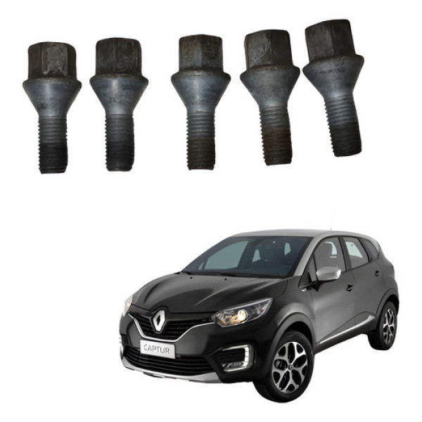 Jogo Parafuso Roda Renault Captur 2018 A 2021