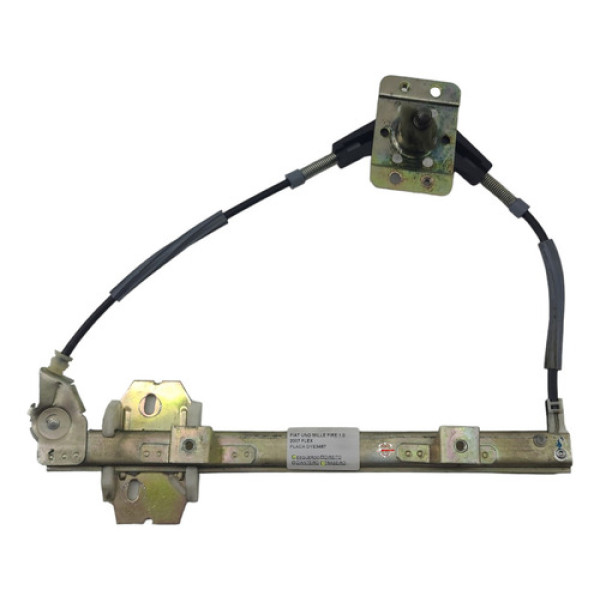 Máquina Vidro Manual Tras. Esq. Fiat Uno Mille Fire 1.0 2007