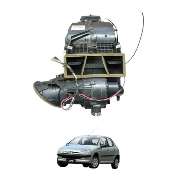  Caixa Evaporador Ar Condicionado Peugeot 206 08 9662983080