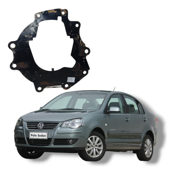 Flange Defletor Câmbio Motor Vw Polo Comfortline 2008 2013