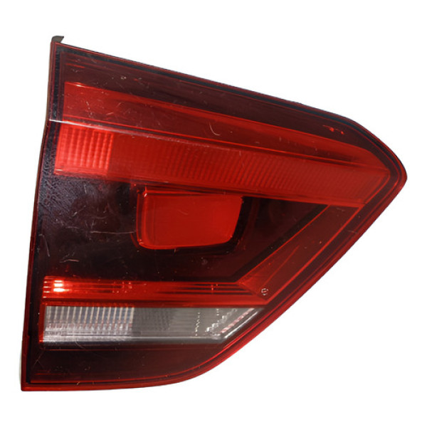 Lanterna Tampa Traseira Esquerda Volkswagen Fox 2015 2020 Esquerdo/motorista Vermelho