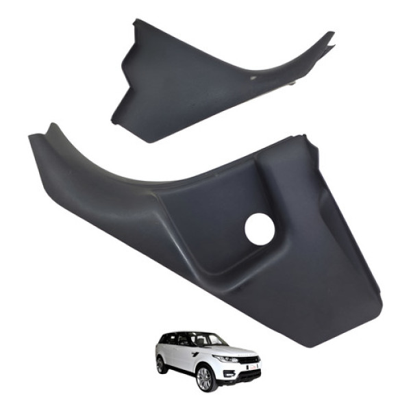 Par Moldura Soleira Range Rover Sport 2014 Cpla02349a Branco