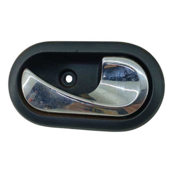 Macaneta Interna Diant Direita Renault Oroch 2016 2020 Preto Dianteira