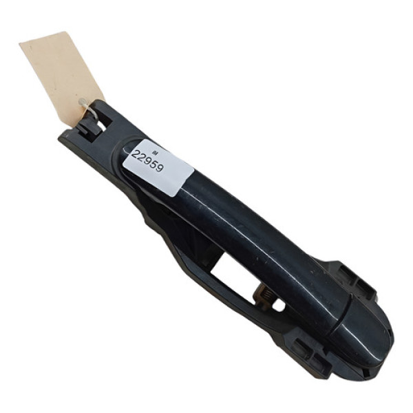 Maçaneta Externa Traseira Esquerda Vw Gol Fox Saveiro 08 19 Preto Traseira