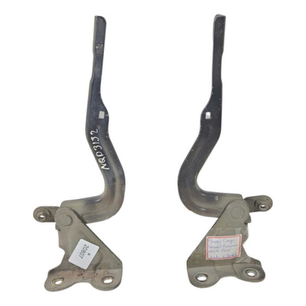 Par Braço Dobradiça Capo Chevrolet Onix Prisma 2014 2019