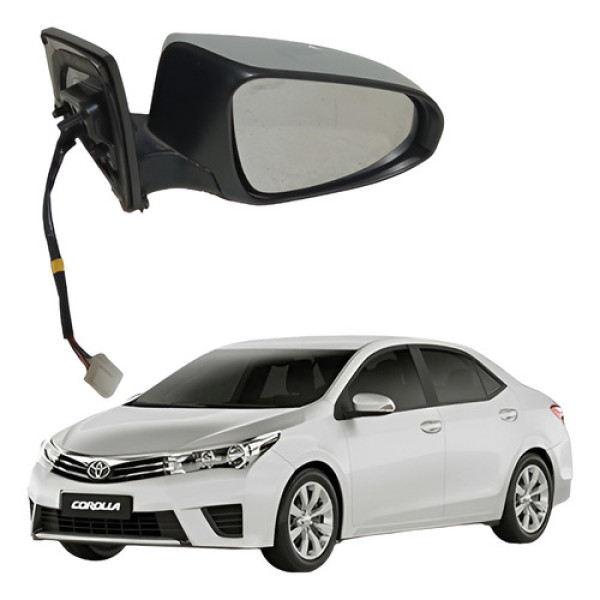 Retrovisor Elétrico Esquerdo Toyota Corolla 2016