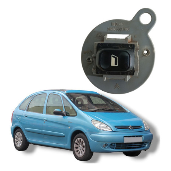 Botão Vidro Elétrico Traseiro Esquerdo Xsara Picasso 2004