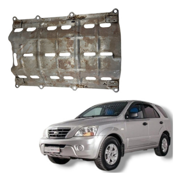 Defletor Óleo Carter Kia Sorento 2006 A 2013 Cinza