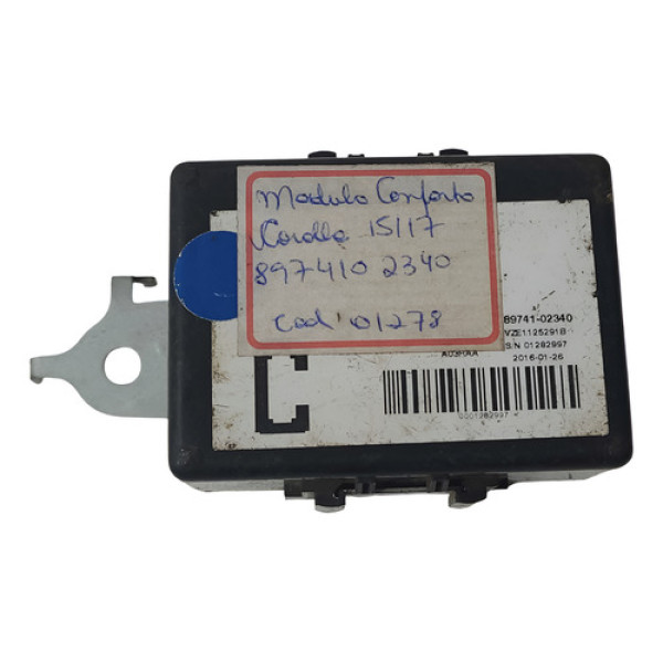 Modulo 8974102340 Trava Port  Toyota Corolla 15 2017 