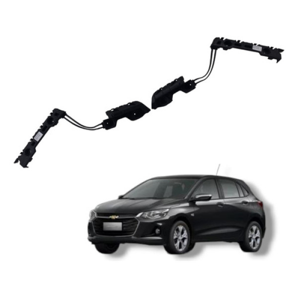 Guia Parachoque Traseiro Direito Gm Onix Turbo 2020 2023