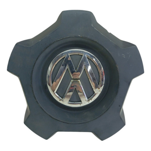 Calota Centro Toda Vw Fox Crossfox 2004 2014 Preto
