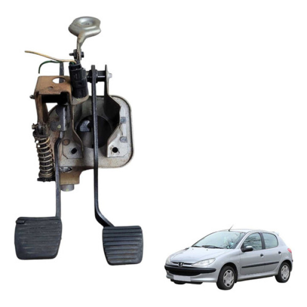 Pedaleira Freio Embragem Peugeot 206 207 2006 2012 48180or
