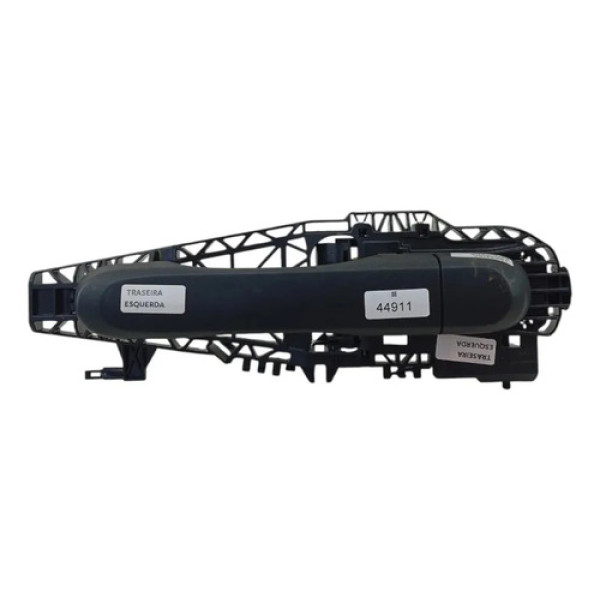 Macaneta Externa Porta Traseiro Esquerdo Jeep Renegade 202 Preto Traseira