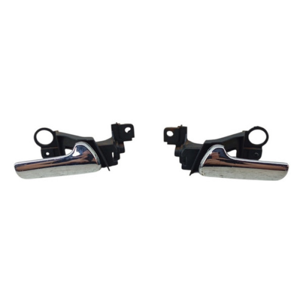 Par Macaneta Interna Traseira Gm Astra Sedan 2004 Preto Traseira