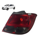 Lanterna Traseira Direita Chevrolet Onix 2014 Direito/passageiro Vermelho