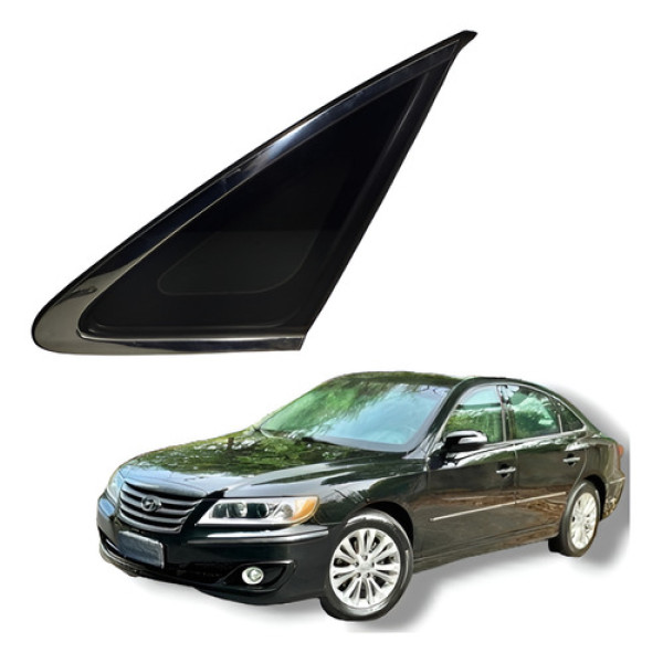 Vidro Fixo Traseiro Esquerdo Hyundai Azera 2009  2011