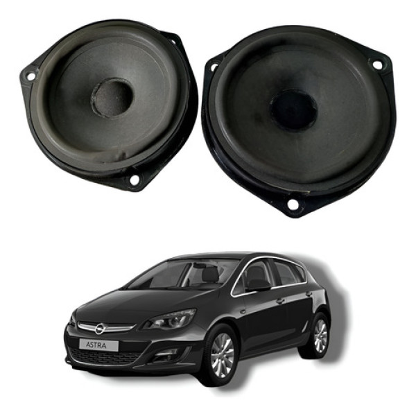 Par Alto Falante Porta Chevrolet Astra Sedan 2010 Preto