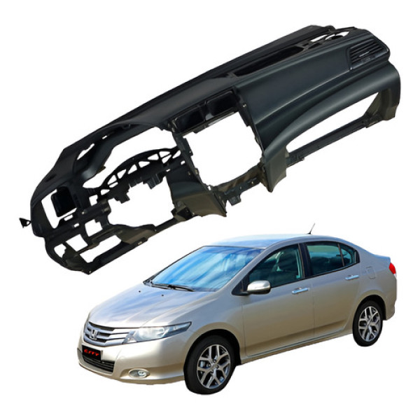 Capa Painel Honda City 2009 A 2013 Verde-escuro