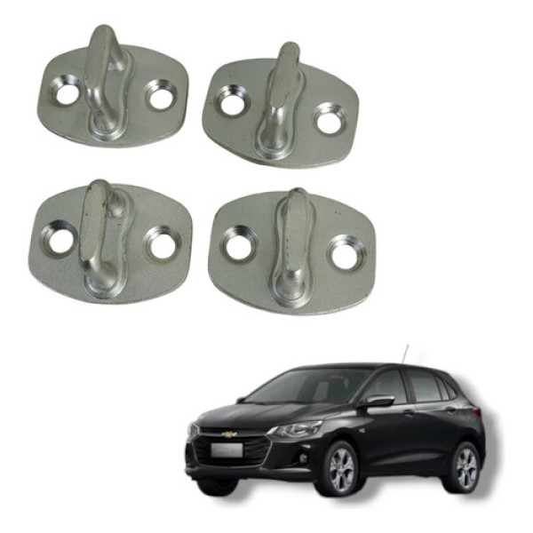 Jogo Batente Porta Chevrolet Onix Turbo 2020 2023