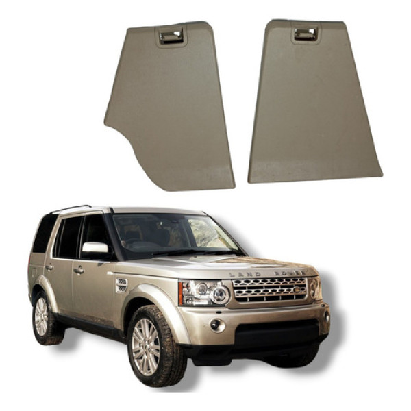 Par Tampa Acabamento Porta Malas Discovery 4 2009 A 2013 Beje