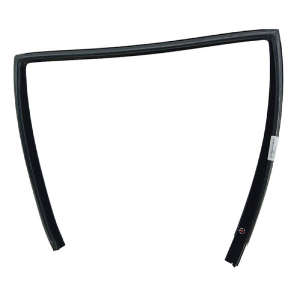 Borracha Caneleta Vidro Tras. Esq. Fiat Uno Mille Fire 2007 Preto