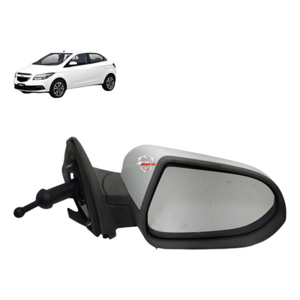 Retrovisor Manual Dianteiro Direito Chevrolet Onix 2014
