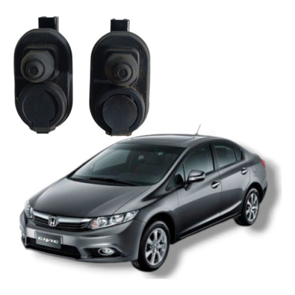 Par Interruptor Trava Porta Honda Civic Lxs 2012 2016