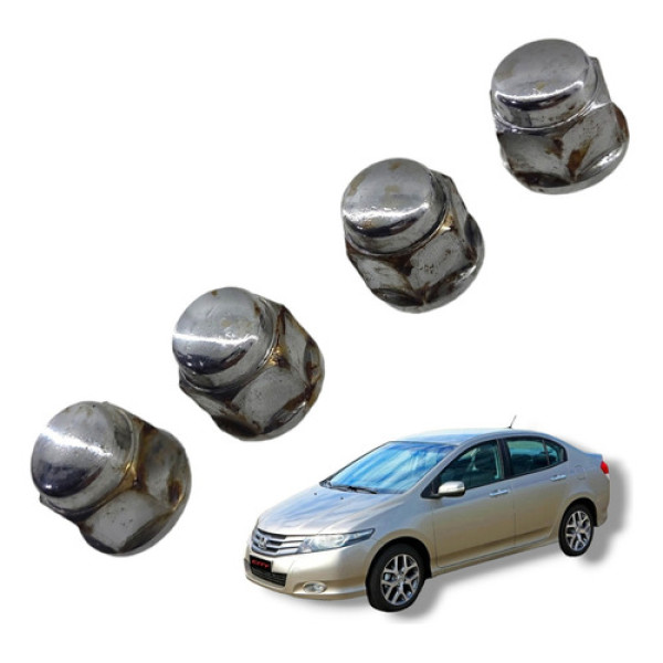 Jogo Porca Roda Honda City 2009 A 2013