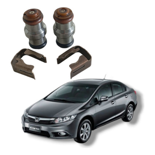 Par Bico Injetor Partida Fria Honda Civic Lxs 2012 2016