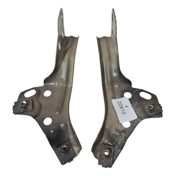  Par Suporte Paralama Chevrolet Onix Prisma 2014 2019 Preto