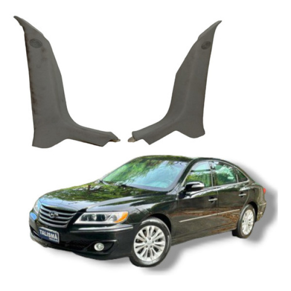 Par Acabamento Coluna Traseira Hyundai Azera 2009 A 2011