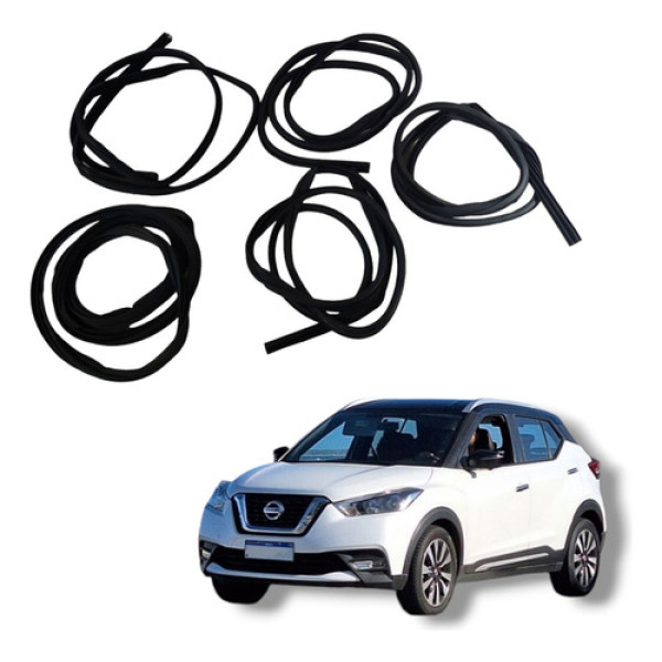 Jogo Borracha Guarnição Nissan Kicks 2016 A 2020