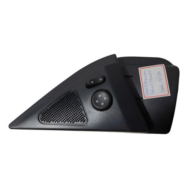 Moldura Esq. Botão Regulagem Retrovisor Fiat Palio 2015 2019