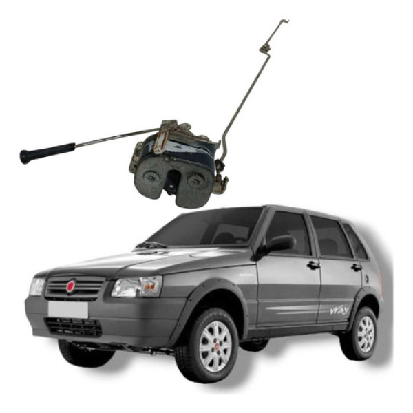 Fechadura Manual Dianteira Esquerda Fiat Uno Mille 2012