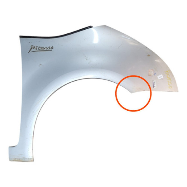 Paralama Citroen C4 Picasso 2009 2014 Lado Direito