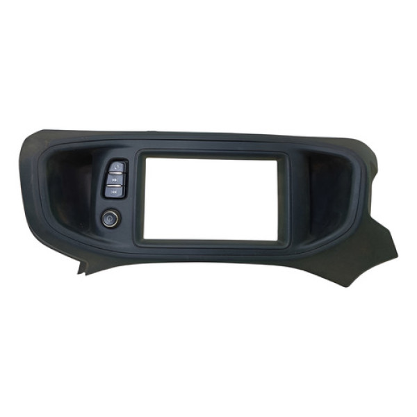 Moldura Rádio Botões Gm Prisma Onix 2013 2019 Verde-escuro