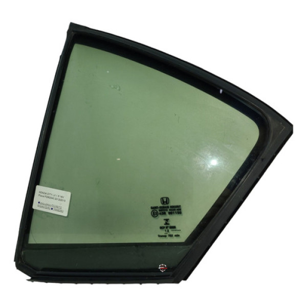 Vidro Fixo Traseiro Esquerdo Honda City Lx 1.5 2012