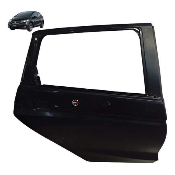 Porta Traseiraa Direita Honda Fit 17 Traseira Direita Água