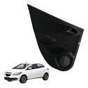 Forro Porta Traseira Esquerda Gm Onix Prisma  2013 A 2018 Preto