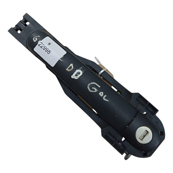 Maçaneta Externa Dianteira Direita Vw Gol Fox Saveiro 08 19 Preto Dianteira