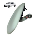 Maçaneta Externa Traseira Esquerda Chevrolet Onix 2014 Branco Traseira