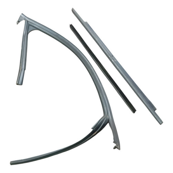 Kit Borracha Pestana Porta Dianteira Ld Audi A1 1.4 2014 Preto