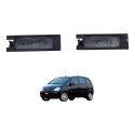 Par Lanterna Luz Placa Traseira Gm Meriva 2002 2011 09164143