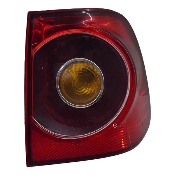 Lanterna Traseira Direita Volkswagen Polo Sedan 2007 A 2013 Direito/passageiro Vermelho