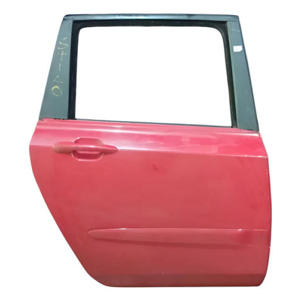 Porta Traseira Ld Fiat Stilo 2005 1.8 Traseira Direito Vermelho