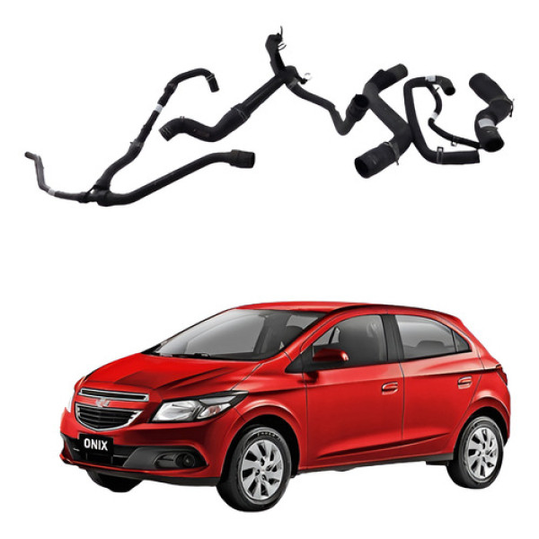 Jogo Mangueira Dágua Chevrolet Onix Prisma 2013 2020